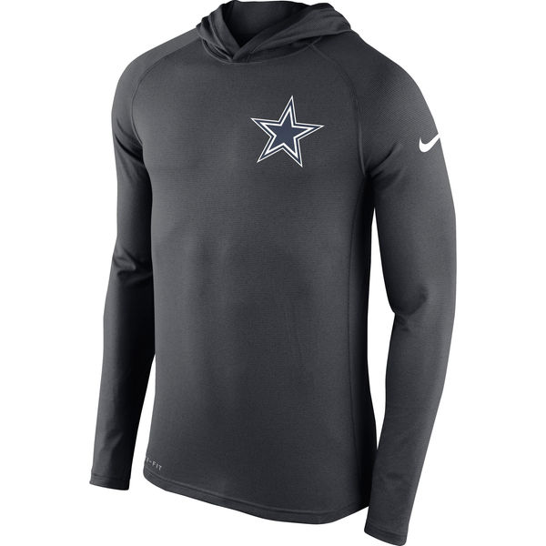 Men's Dallas Cowboys Nike Charcoal Stadium Touch Hooded Performance Long Sleeve T-Shirt,We sell and wholesale Men's Dallas Cowboys Nike Charcoal Stadium Touch Hooded Performance Long Sleeve T-Shirt on line form chian!